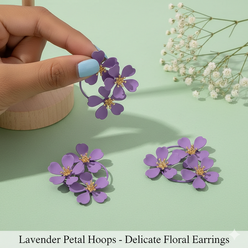 Bohemian Floral Dangle Earrings for Women, Korean Camellia Flower Romantic Luxury Fashion Jewelry